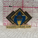 Sexsmith Curling Club Logo  Lapel Pin