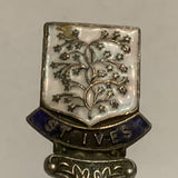 St Ives Crest Emblem Collectable Souvenir Spoon CX