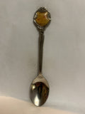 January Carnation Flowers Souvenir Spoon