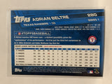 #280 Adrian Beltre Texas Rangers 2017 Topps Series One Baseball Card