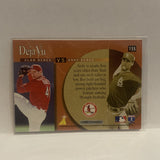 #155 Alan Benes vs Andy Benes déjà vu St louis Cardinals 1996 Pinnacle Summit Baseball Card HN
