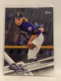 #209 Jon Gray Colorado Rockies 2017 Topps Series One Baseball Card