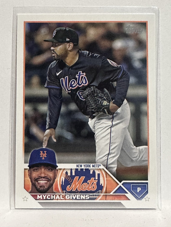 #171 Mychal Givens New York Mets 2023 Topps Series One Baseball Card