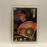 #106 Tom Glavine Atlanta Braves 1996 Pinnacle Summit Baseball Card HN