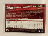 #215 Johnny Giavotella Los Angeles Angels 2017 Topps Series One Baseball Card