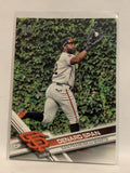 #216 Denard Span San Francisco Giants 2017 Topps Series One Baseball Card