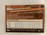 #47 Gregor Blanco San Francisco Giants 2017 Topps Series One Baseball Card