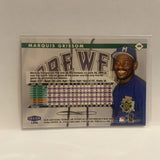 #365 Marquis Grissom Milwaukee Brewers 1998 Fleer Tradition Baseball Card HN