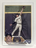 #61 Tyrone Taylor Milwaukee Brewers 2023 Topps Series One Baseball Card