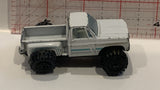 White Lifted Pickup Truck Unbranded Toy Diecast Car