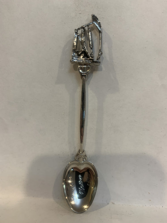 Drayton Valley Alberta Pump Jack Souvenir Spoon