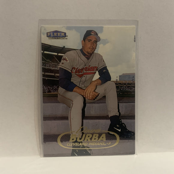 #378 Dave Burba Cleveland Indians 1998 Fleer Tradition Baseball Card HN