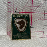 Roadeo '93 Jasper 10th Anniversary Beaver  Lapel Pin