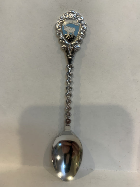 Montana Mountain Goat Souvenir Spoon