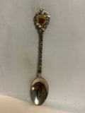 Merry Christmas Pointsettia Flower Souvenir Spoon