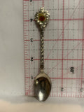 Merry Christmas Pointsettia Flower Souvenir Spoon