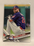 #257 Corey Kluber League Leaders Cleveland Indians 2017 Topps Series One Baseball Card