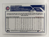#137 Kyle Hendricks Chicago Cubs 2023 Topps Series One Baseball Card