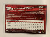 #260 Stephen Piscotty St Louis Cardinals 2017 Topps Series One Baseball Card