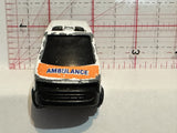 White Ambulance 8074-B Unbranded Diecast Car