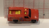 Red EMS Paramedic Truck Hot Wheels Toy Diecast Car