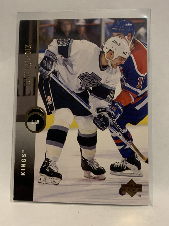 #352 Eric Lacroix Los Angeles Kings 1995-96 Upper Deck Hockey Card  NHL