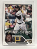 #285 Oneil Cruz Future Stars Pittsburgh Pirates 2023 Topps Series One Baseball Card