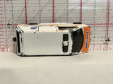 White Ambulance 8074-B Unbranded Diecast Car