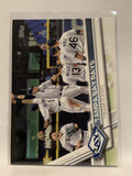 #266 Team Card Tampa Bay Rays 2017 Topps Series One Baseball Card