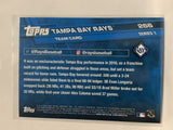#266 Team Card Tampa Bay Rays 2017 Topps Series One Baseball Card