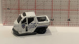 White NYPD Parking Meter CFV76 Matchbox Toy Diecast Car