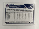 #243 Evan Lee Rookie Washington Nationals 2023 Topps Series One Baseball Card