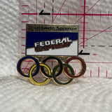 Olympics Worldwide Sponsor Federal Express  Lapel Pin