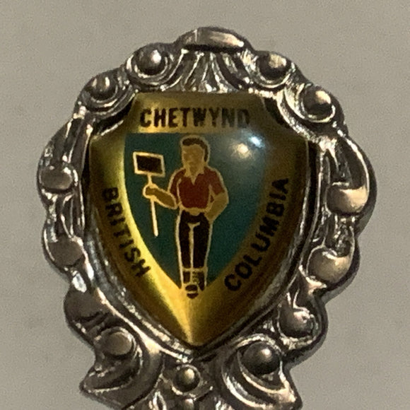 Chetwynd British Columbia Collectable Souvenir Spoon CX