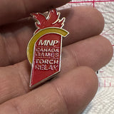 MNP Canada Games Torch Relay  Lapel Pin