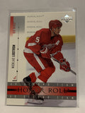 #46 Nicklas Lidstrom Honor Roll Detroit Red Wings 2001-02 Upper Deck Hockey Card  NHL