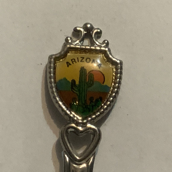 Arizona State Cactus Desert Collectable Souvenir Spoon CY