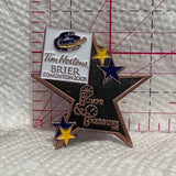 Tim Hortons Brier Edmonton 2005 Pumps & Pressure Curling  Lapel Pin