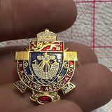 N.B. New Beunswick Curling Association Logo  Lapel Pin