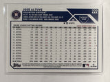 #222 Jose Altuve Houston Astros 2023 Topps Series One Baseball Card