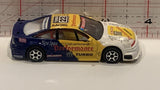 Blue Yellow White Stock Racer Unbranded Toy Diecast Car