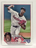 #65 Triston McKenzie Cleveland Guardians 2023 Topps Series One Baseball Card