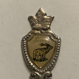 Fort St John Elk British Columbia  Collectable Souvenir Spoon CY