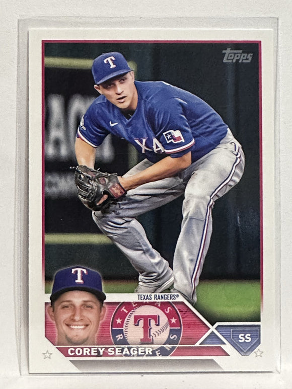 #315 Corey Seager Texas Rangers 2023 Topps Series One Baseball Card