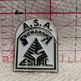 ASA Snowarama Logo  Lapel Pin
