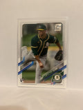 #167 James Kaprielian Oakland Athletics 2021 Topps Series One Baseball Card