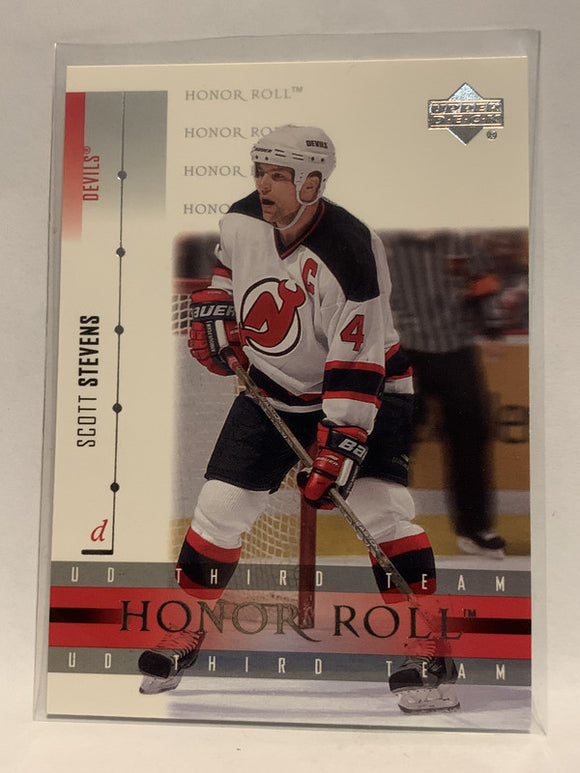 #23 Scott Stevens Honor Roll New Jersey Devils 2001-02 Upper Deck Hockey Card  NHL