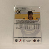 #185 Mark Stuart Boston Bruins  Series 1 2008-09 Upper Deck Hockey  Card A1L