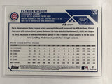 #120 Patrick Wisdom Chicago Cubs 2023 Topps Series One Baseball Card