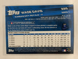 #225 Wade Davis Kansas City Royals 2017 Topps Series One Baseball Card